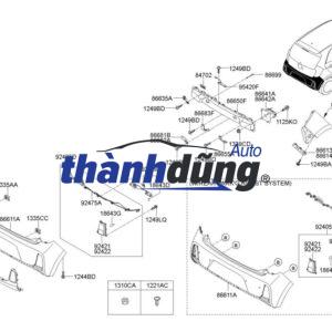 99310M6000 | CẢM BIẾN KHOẢNG CÁCH XE K3 2019 - Ảnh 3