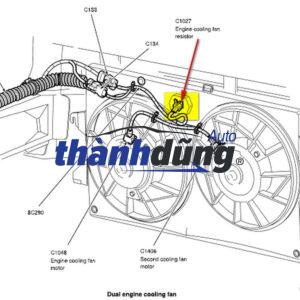 XS6H9A819BB | TRỞ QUẠT KÉT NƯỚC FORD ESCAPE 2003-2013 - Ảnh 3