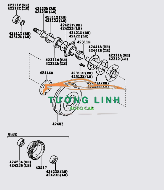 517202J001 | BI MAY Ơ TRƯỚC XE SPORTAGE 2009 - Ảnh 3