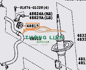 94751376 | CAO SU CÂN BẰNG TRƯỚC XE COLORADO - Ảnh 4