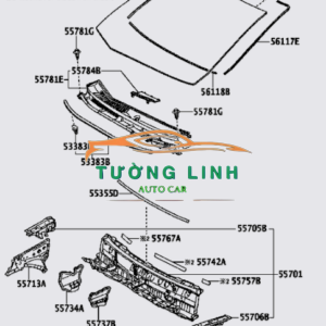 CN15A42004AB | KÍNH CỬA HẬU XE ECOSPORT 2014 - Ảnh 4