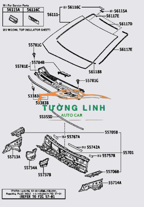 CN15A42004AB | KÍNH CỬA HẬU XE ECOSPORT 2014 - Ảnh 4