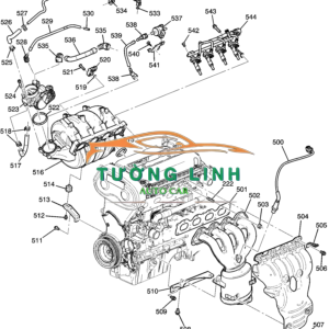 KÉT SINH HÀN MERCEDES C200 2005 | 2711880401 - Ảnh 5