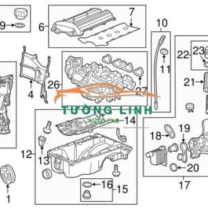 KÉT SINH HÀN MERCEDES C200 2005 | 2711880401 - Ảnh 4