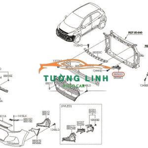 NẸP NHỰA CẢN TRƯỚC XE MITSUBISHI TRITON 2024-2026 | 62080A010P - Ảnh 5