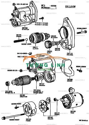 AB3911000AA | CỦ ĐỀ XE MAZDA BT50 2014 - Ảnh 4