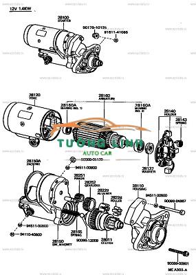 8970958110 | CỦ ĐỀ ISUZU NPR85 - Ảnh 4