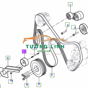 25183022 | DÂY CUROA TỔNG CHEVROLET VIVANT 2006 - Ảnh 3