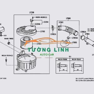 LỌC GIÓ ĐỘNG CƠ XE KIA CARRNIVAL 2021-2025 | 28113N9000 - Ảnh 5
