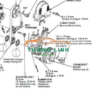 13501EB70A | ỐP CAM NISSAN NAVARA 2014 - Ảnh 3