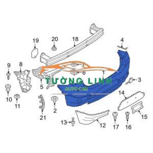 CẢN SAU XE HYUNDAI ELANTRA 2016-2020 | 86611F2010 - Ảnh 5