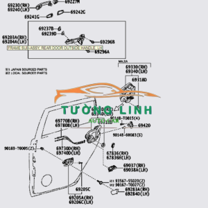 83450A9000 | MÔ TƠ LÊN KÍNH XE KIA SEDONA 2016 - Ảnh 4