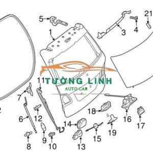 81230F2010 | Ổ NGẬM CỐP HẬU XE HYUNDAI ELANTRA 2017 - Ảnh 4