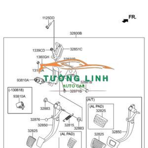 CÔNG TẮC ĐÈN LÙI HYUNDAI VERACRUZ - Ảnh 3