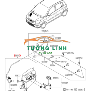1KD955651A | MÔ TƠ BƠM NƯỚC RỬA KÍNH XE AUDI Q3 - Ảnh 4