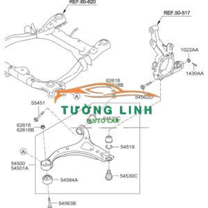64101F2500 | KHUNG XƯƠNG ĐẦU XE ELANTRA 2018 - Ảnh 4