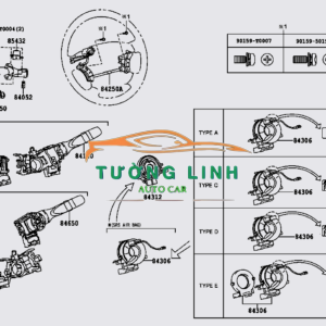 843070K070 | CẢM BIẾN GÓC LÁI TOYOTA FORTUNER 2016-2023 - Ảnh 4