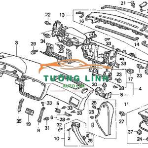 4610206000 | NẮP ĐẬY VÔ LĂNG XE SSANGYONG KORANDO 2002 - Ảnh 3