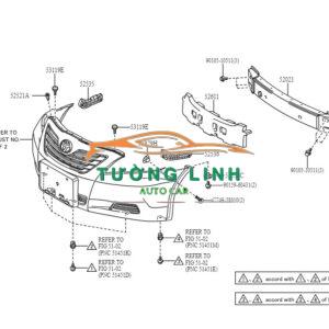 5212906921 | NẮP MÓC KÉO XE CAMRY 2006 - Ảnh 3