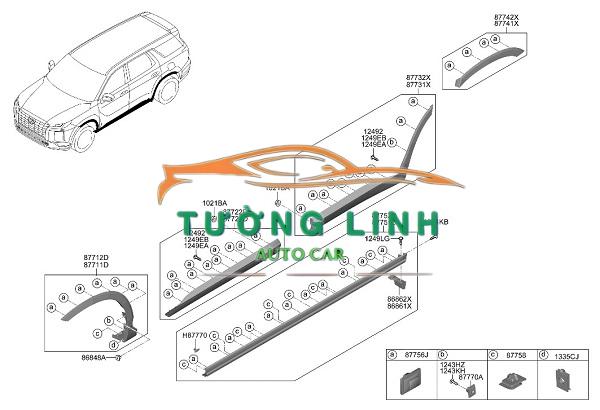 2538850622 | ỐP PHỒNG TAI XE MERCEDES GLC300 2016 - Ảnh 3