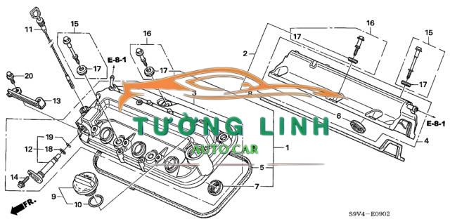 1106500Q0L | BUGI SẤY NISSAN NAVARA 2016 - Ảnh 3