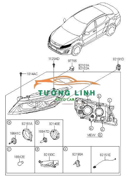 96272013 | ĐÈN PHA DAEWOO NUBIRA 2000 - Ảnh 3