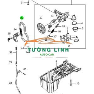 6659970194 | XÍCH BƠM NHỚT XE ACTYON 2006 - Ảnh 4