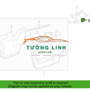 CÔNG TẮC CHỈNH GƯƠNG HYUNDAI ACCENT 2018-2023 | 93573H60204X - Ảnh 4
