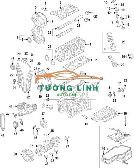 TRỤC CÂN BẰNG KIA SORENTO 2009 CHÍNH HÃNG | 23300-2F000 - Ảnh 4