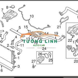 254303W000 | BÌNH NƯỚC PHỤ XE KIA CARENS 2007 - Ảnh 3