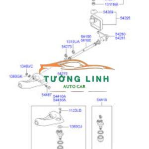 541604B700 | THANH TĂNG THÙNG XE PORTER 2011 - Ảnh 3