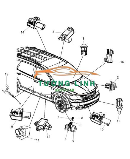 969853X000 | CẢM BIẾN NHIỆT ĐỘ NGOÀI TRỜI HYUNDAI KONA - Ảnh 4
