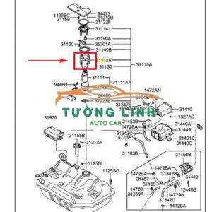 MB846863 | ỐNG DẪN XĂNG MITSUBISHI PAJERO V31 - Ảnh 4
