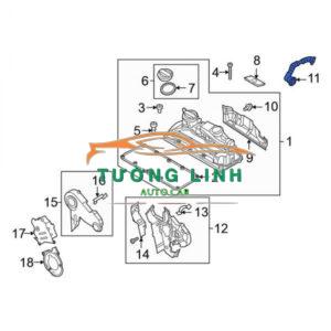 2720161520 | GIOĂNG MẶT MÁY XE ML350 2009 - Ảnh 4