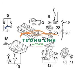 2720161520 | GIOĂNG MẶT MÁY XE ML350 2009 - Ảnh 3