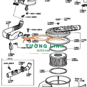 LỌC GIÓ ĐIỀU HÒA XE NISSAN NAVARA 2011-2021 | 272774JA0A - Ảnh 5