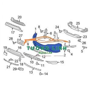 MZ04189BA | CẢN TRƯỚC MAZDA 3 2020 - Ảnh 4