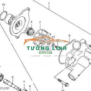 1610073003 | BƠM DẦU ĐỘNG CƠ XE THACO TOWNER - Ảnh 3