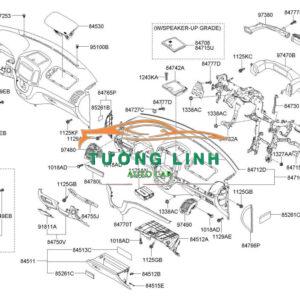 CỬA GIÓ MÁY LẠNH TRẦN XE FORD RANGER 2010 | 6M3519893AA37 - Ảnh 4