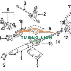 TIẾP ĐIỂM KHÓA ĐIỆN TOYOTA YARIS 2009 CHÍNH HÃNG | 84450-71010 - Ảnh 4