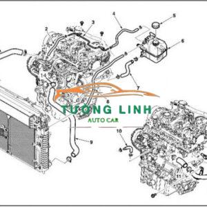 94567351 | BÌNH DẦU TRỢ LỰC LÁI XE CHEVROLET CAPTIVA 2007 - Ảnh 4