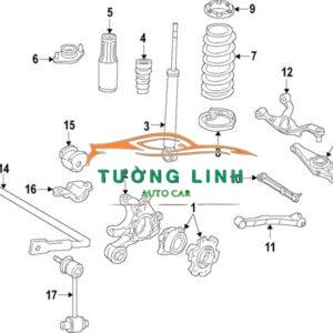 CÀNG A DƯỚI TOYOTA HILUX 2011 GIÁ RẺ | 48069-0K010 - Ảnh 5
