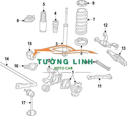 CÀNG A DƯỚI TOYOTA HILUX 2011 GIÁ RẺ | 48069-0K010 - Ảnh 5