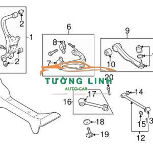 CÀNG A DƯỚI TOYOTA HILUX 2011 GIÁ RẺ | 48069-0K010 - Ảnh 4
