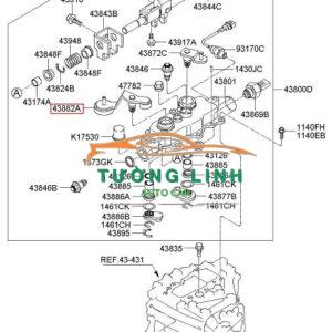 4388247000 | SANG CẦN SỐ XE HYUNDAI PORTER 2 2006 - Ảnh 4