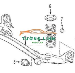 511105H001 | DẦM CẦU TRƯỚC HYUNDAI HD65 2003 - Ảnh 3