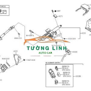 819001R700 | KHÓA CỔ VÔ LĂNG HYUNDAI ACCENT 2013 - Ảnh 3