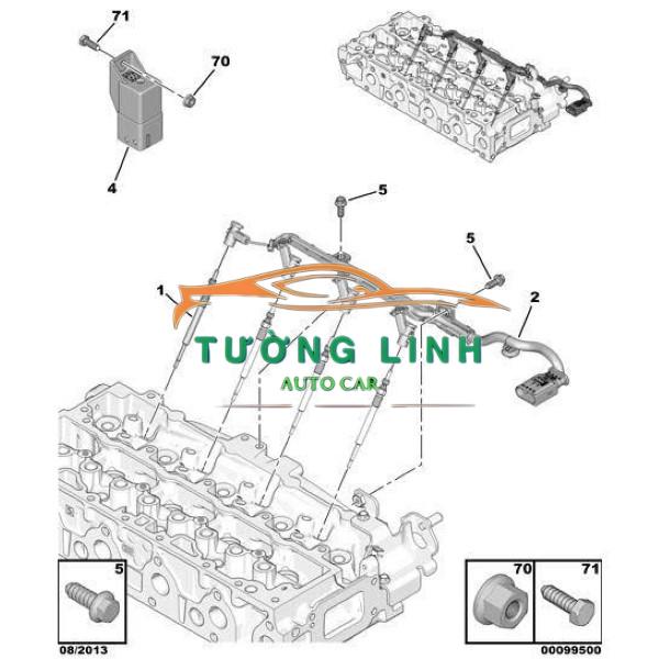BUGI SẤY XE ISUZU DMAX 2013-2021 | 8974350860 - Ảnh 5
