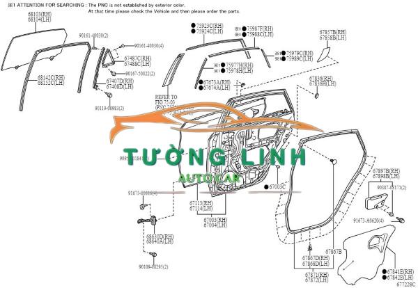 ỐP TRỤ CỬA SAU TRÁI DAEWOO LACETTI | 96548177 - Ảnh 4