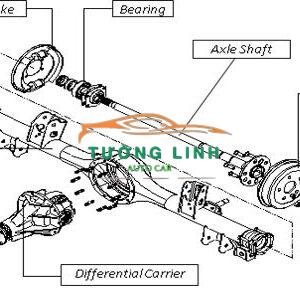 526114E900 | LÁP NGANG CẦU SAU KIA FRONTIER - Ảnh 5